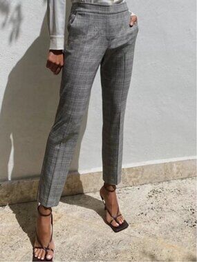Babaton Aritzia Conan Pants wool 0 neutral minimalist business casual office